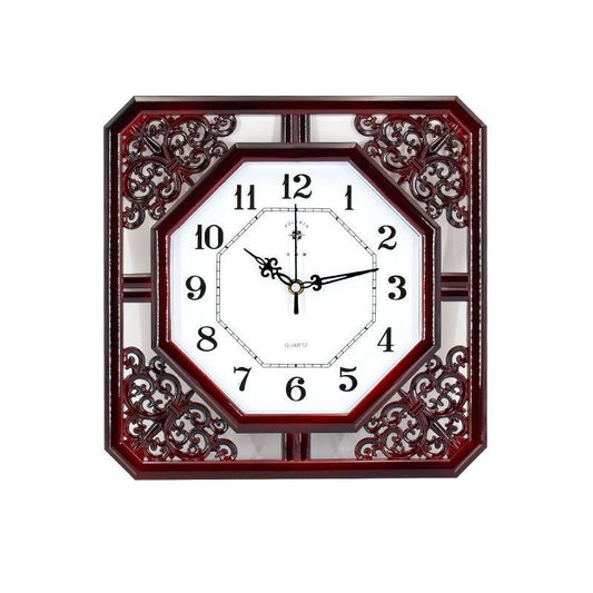 Wall Clock Living Room Home Decoration Chinese Style Clock Home Clock Wall Watch Silent Wall Quartz Clock