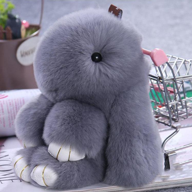 Cute Rabbit Doll Little Rabbit Plush Toy Mobile Phone Pendant Hanging Ear Rabbit Doll Long Ear Rabbit Schoolbag Pendant