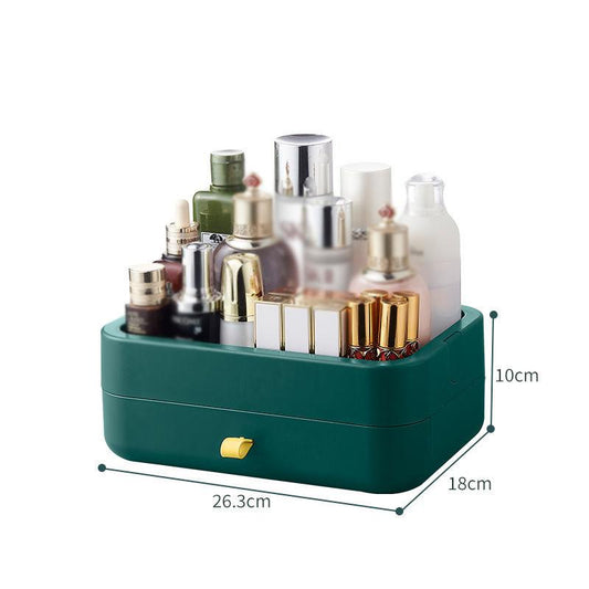 Large Capacity Cosmetic Storage Box Makeup Drawer Organizer Jewelry Nail Polish Makeup Container Desktop Sundries Storage Box