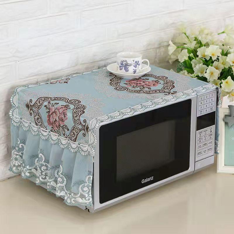 Oven Cover Microwave Oven Cover Cloth Cover Cover Oil-proof Refrigerator Cover Towel Microwave Cover Oven Cover Dust Cover