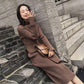 Autumn and winter new slim knee high collar sweater skirt bottom knit dress female long sleeves