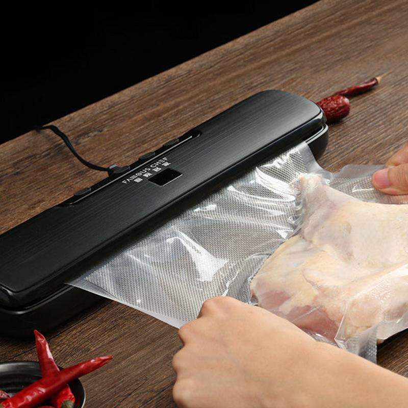 Best Food Vacuum Sealer  Automatic Commercial Household Food Vacuum Sealer Packaging Machine Include  Bags