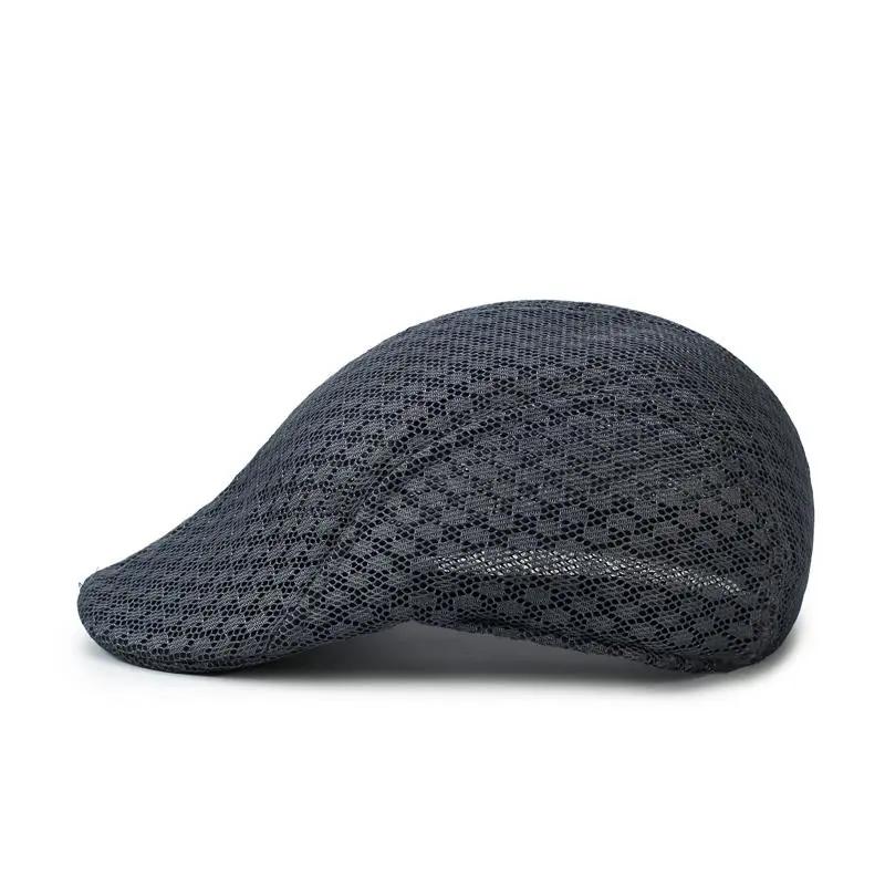 Spring Autumn Peaked Cap Men's Net Cap Summer Sun Protection Hat Women's Casual Painter Hat Outdoor Sun Hat Beret