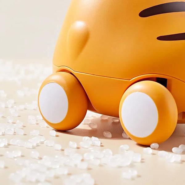 Children's Educational Toys Cartoon Button Catapult Car Toys Small Animal Inertia Toy Car Fall-resistant Cute Pet Modeling Toys