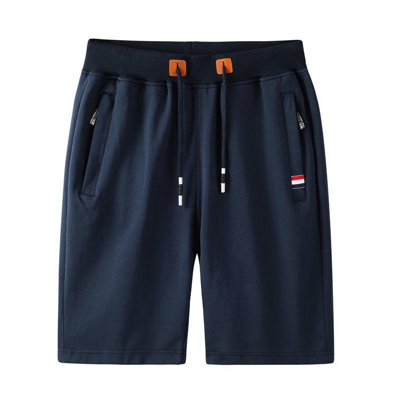 Shorts Men's Loose Summer Cotton Five-point Pants Casual Sports Shorts Men's Outer Beach Pants