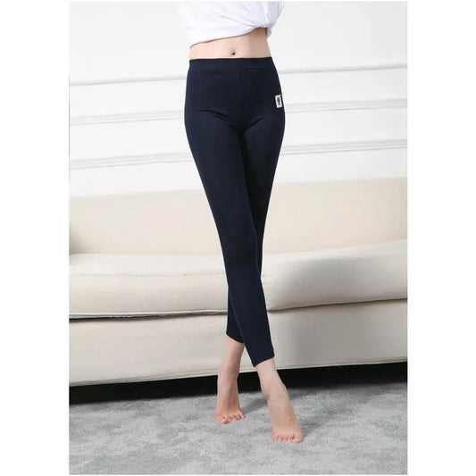 Modal Leggings Women's Outer Wear Thin Nine-point Korean Version of All-match Long Trousers Women's Inner Wear Tight-fitting Large Size High Waist