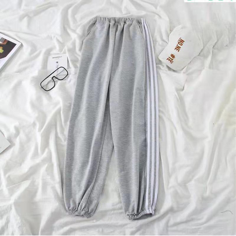 3PCS Casual Sports Suit Spring and Summer Korean Version Hooded Sweater Jacket Vest Jogging Sweatpants Women's Three-piece Suit Athletic Girl