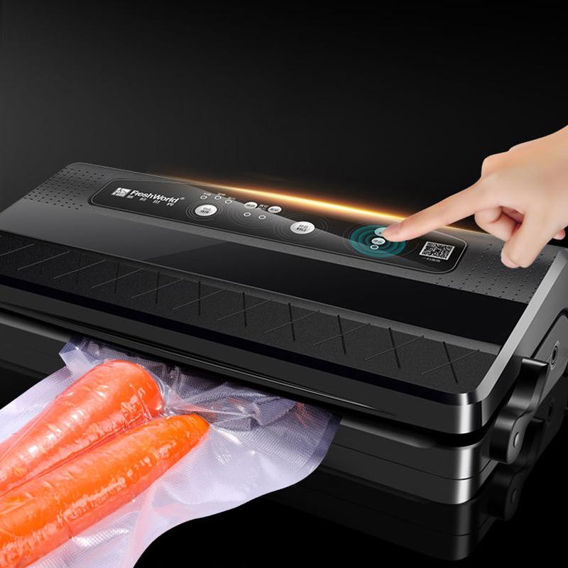 Include 10Pcs Bags Free Vacuum Sealer 220V/110V Automatic Commercial Household Food Vacuum Sealer Packaging Machine