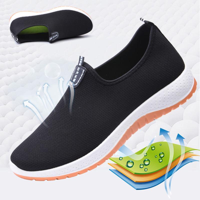 Summer Tendon Sole Cloth Shoes Non-slip Wear-resistant Casual Shoes All-match Breathable Driving Shoes