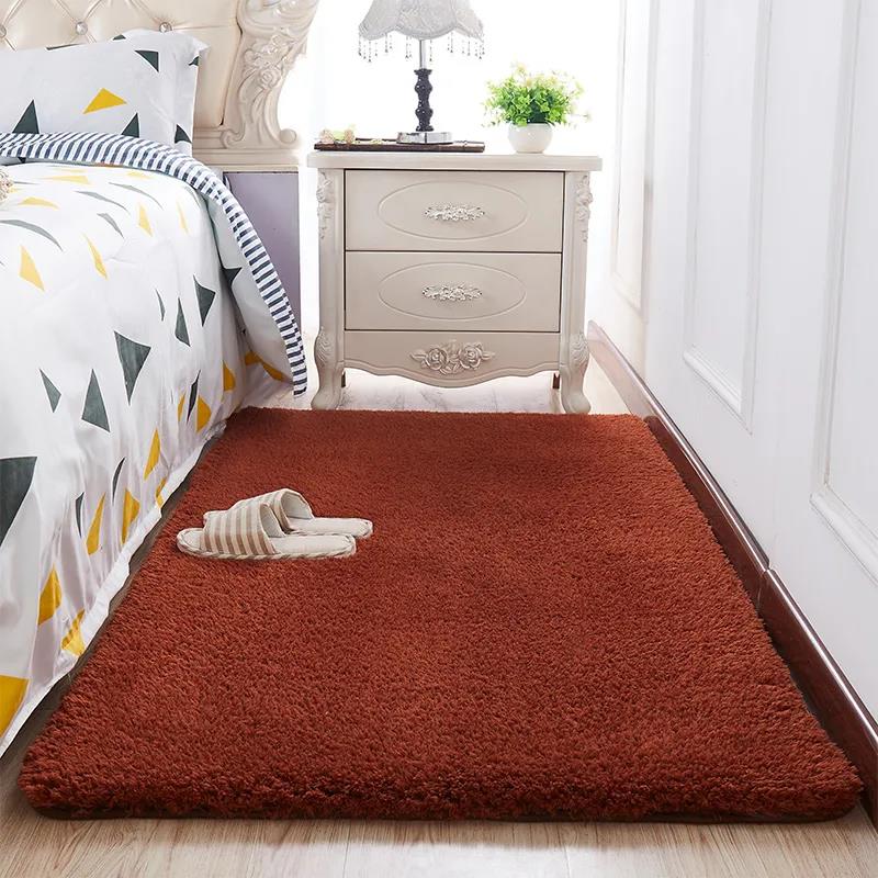 Thick Lamb Velvet Carpet Bedroom Full Bed Plush Blanket Living Room Sofa Coffee Table Mat