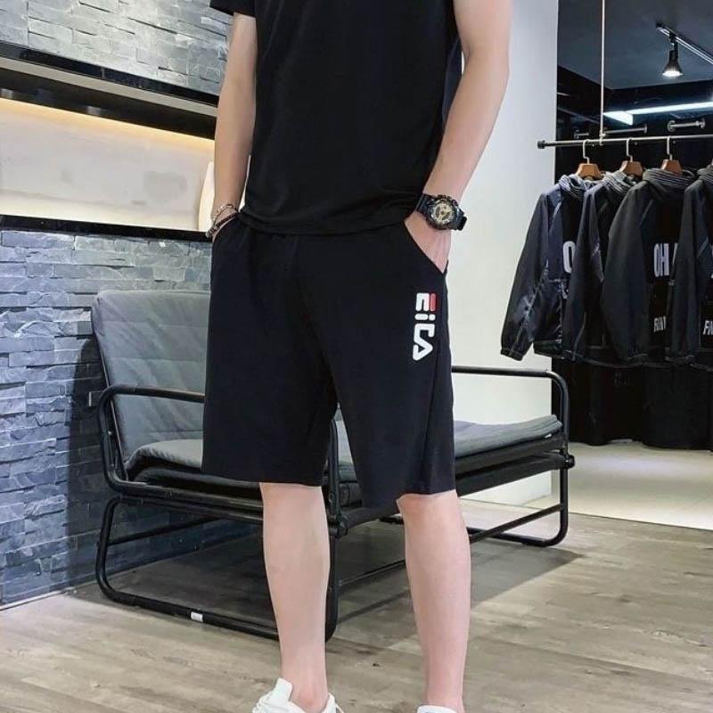 Men's Summer Loose Sports Quick Dry Shorts Breathable Thin Section Lightweight Comfortable Large Size Loose Sports Casual Pants