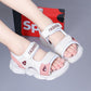 Girls Boys Sandals Children Sandals Women Summer Open-toed Breathable Lightweight Non-slip Soft-soled Beach Shoes