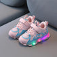 Kids Shoes Luminous Autumn Toddler Boys Glowing Sneakers Child Sports Shoes for Baby Girls Sneaker with Light Running Shoes