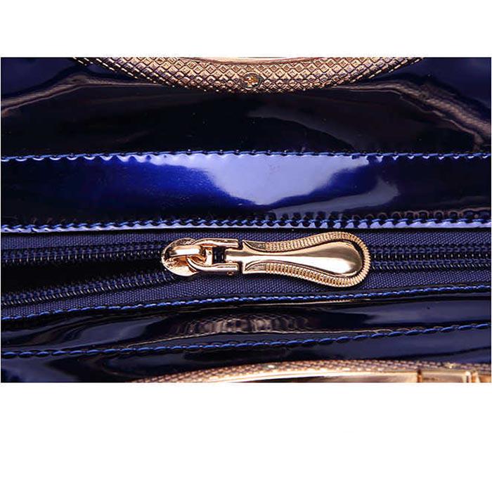 Bag Female High-grade Patent Leather Ladies Handbag Fashion Elegant Diagonal Bag Shoulder Bag