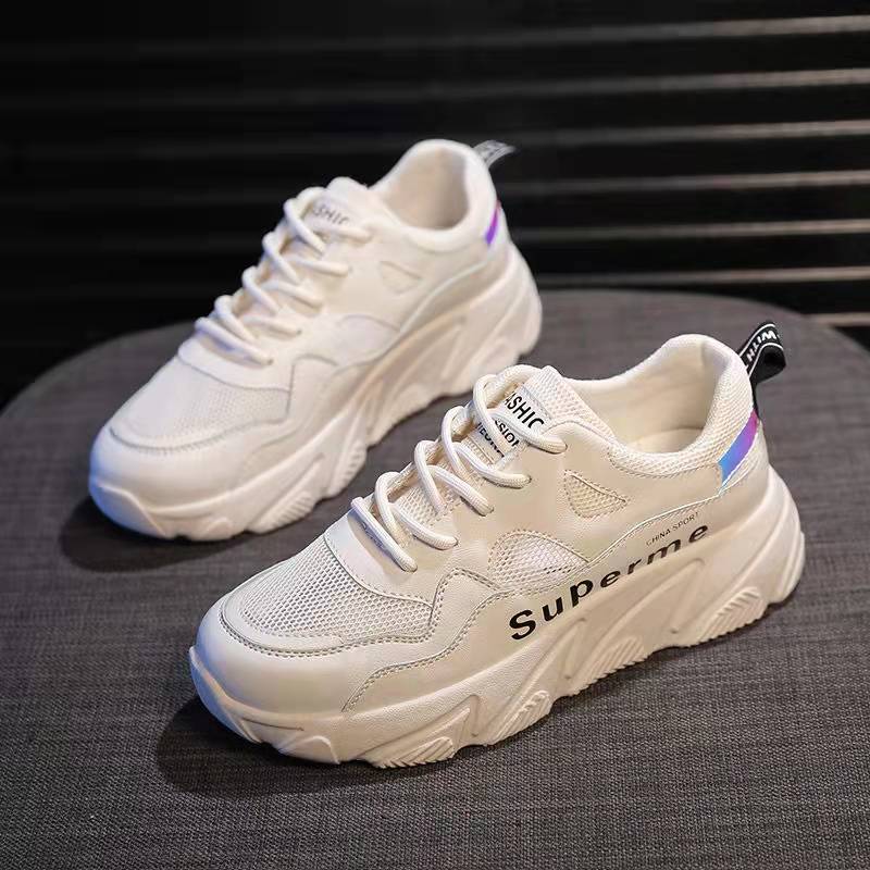 Sneakers Women Fashion Platform Shoes Basket Femme Shoes Womens Casual Female Trainers Dad Shoes