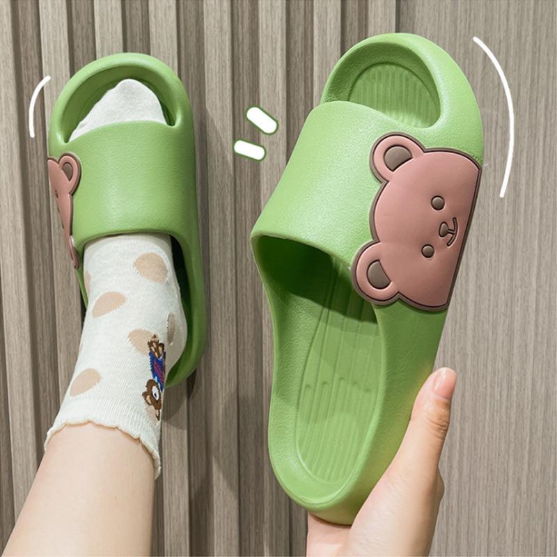 Summer Ladies Slippers Indoor Non-slip Bathroom Household Sandals and Slippers Wear Beach Shoes