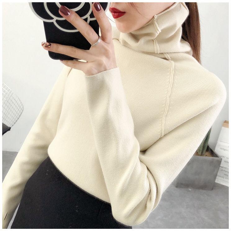 Sweater Knitted Jumpers for Women Sweater Casual Loose Long Batwing Sleeve Pullovers Streetwear