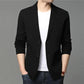 Men's Knitted Cardigan Cardigan Slim Small Suit Casual Trendy Sweater