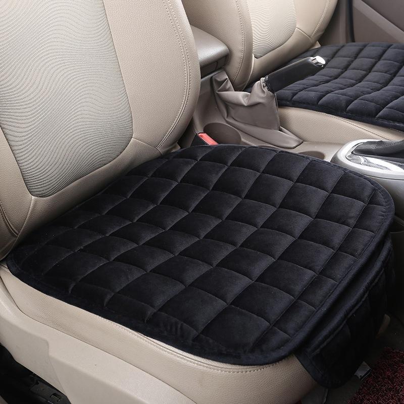 Car Seat Covers Full Set Warm Plush for Winter Auto Chairs Cover Pad Ass Protection Cushion Car Interior Accessories