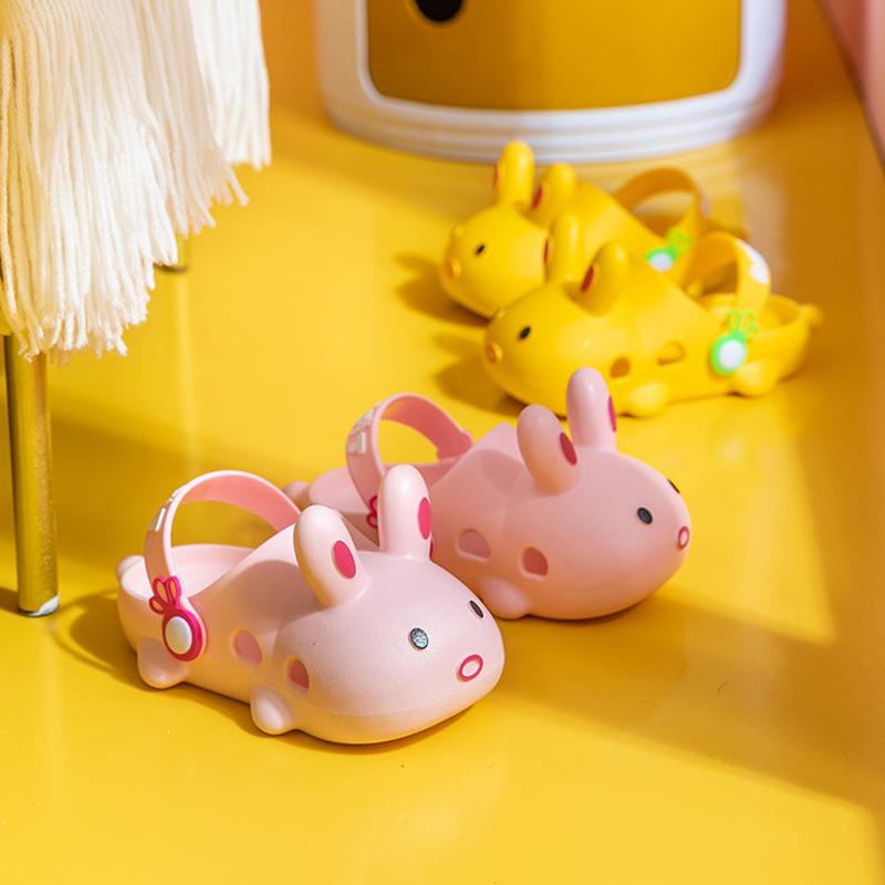 Children's Slippers Summer Girls Boys Home Baby Slippers Cute Thick-soled Non-slip Children's Parent-child Slippers