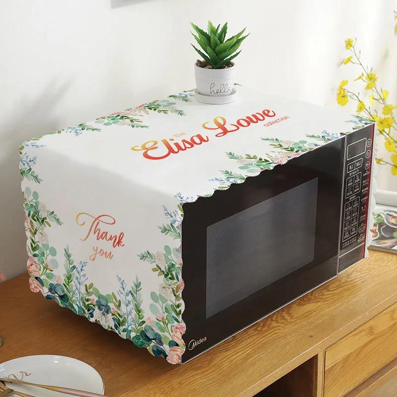 Microwave Oven Cover Dust Cover Universal Universal Dust-proof Waterproof Oil-proof Cloth Cover Towel