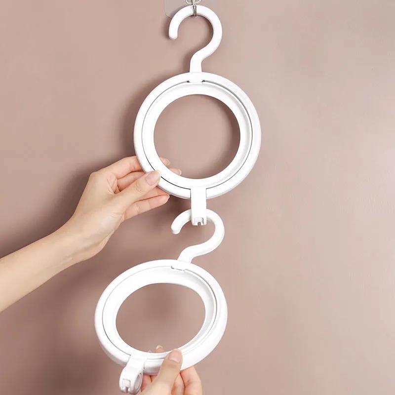 Nail-free Hanging Hat Rack Dormitory Coat Rack Multifunctional Door Rear Rack Household Wall-mounted Hat Rack Creative Towel Rack Scarf Rack