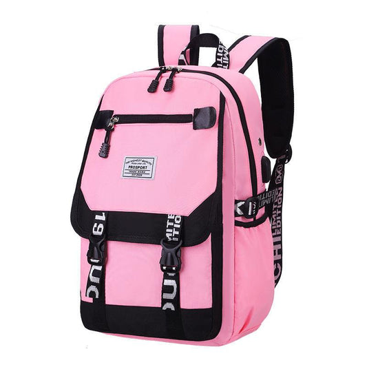 Female Elementary School Students Fashion Lightweight School Bag Junior High School Students Large Capacity Backpack