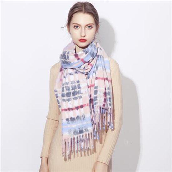 Women Scarf Warm Shawl  Wool Stoles Head Neck Long Winter Scarf Women for Ladies