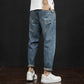 Spring  Summer and Autumn Jeans Men's Trend Loose Harem Pants Feet Casual Pants Student Trousers Widened Pants