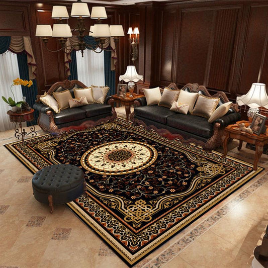 Nordic Simple Geometric Pattern Rugs Carpets for Living Room Bedroom Area Rug Chair Anti-Slip