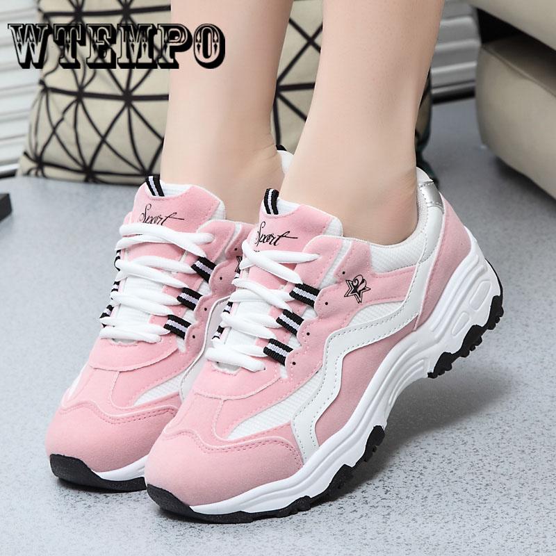 Shoes Women Sport Shoes Platform Shoes Lace