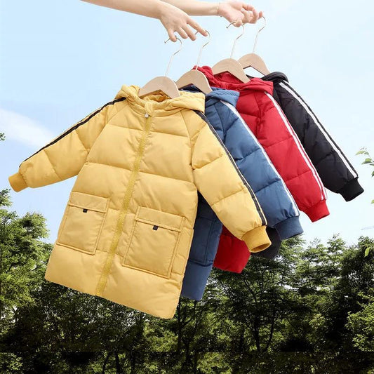 Children's Cotton Clothes 2021 New Children's Baby Clothes Autumn Winter Clothes Thick Cotton Boys and Girls Jackets Down Jacket