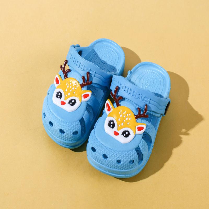 Handsome Children's Spring and Autumn Slippers for Boys and Girls In Summer Non-slip Cute 1-8 Year Old Baby Toddler Shoes Soft-soled Sandals