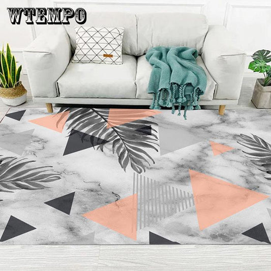 Carpets For Living Room Bedroom Rugs Bedside Coffee  Area Rug Home Geometric Nordic Carpet