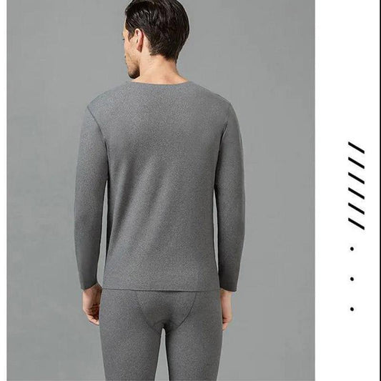 Men's Thermal Underwear Plus Velvet Thickening Warm Suit Autumn Clothes Long Trousers Plus Size Thin Section Fever Plus Size Winter Sweater Men