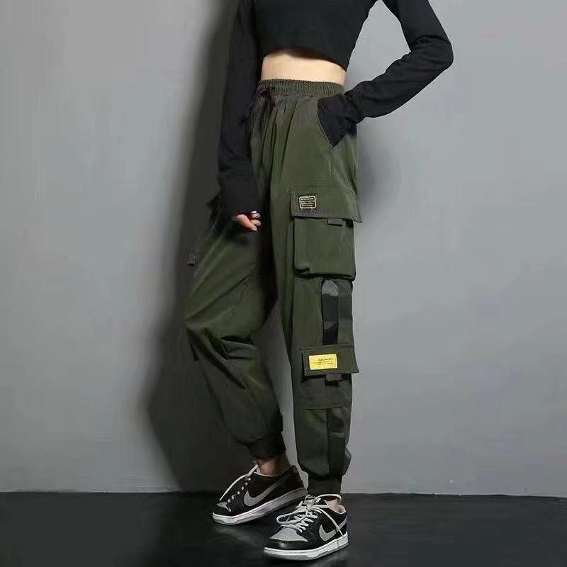 WTEMPO Cool Girl Women Sports Pants Joggers Pants Casyal Long Loose Casual Baggy Sports Trousers