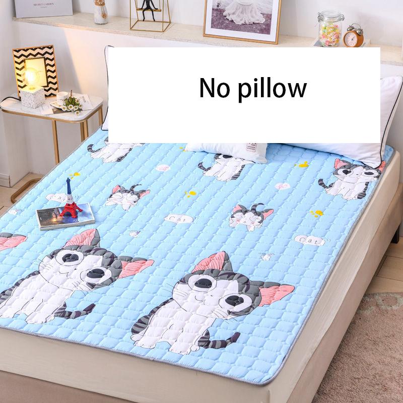 Four Seasons Thin Skin-friendly N Mattress Non-slip Washable Bed Protection Pad Cartoon Cute Bedding