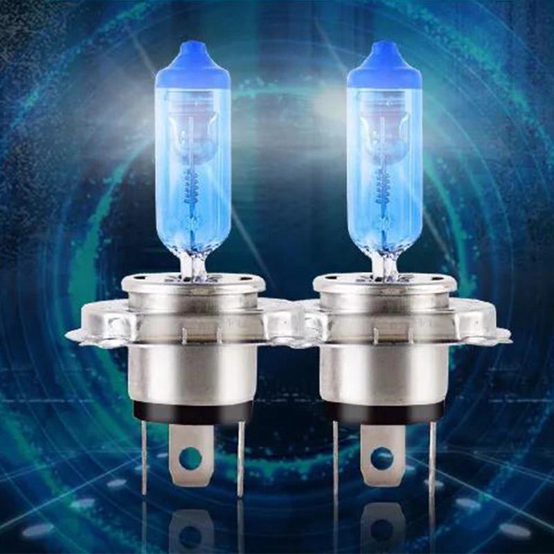 2pcs Super Bright White Light Car Bulb Headlight Hernia Halogen 12V100W Strong Light Super Bright H3 H1 H4 H7 Fog Light High Beam Low Beam Light