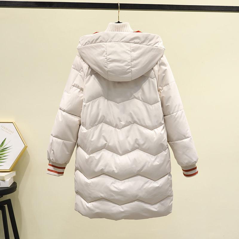 Winter Jacket Cotton-padded Clothes Women's Loose Cotton-padded Clothes Student Bread Clothes Mid-length Thickening