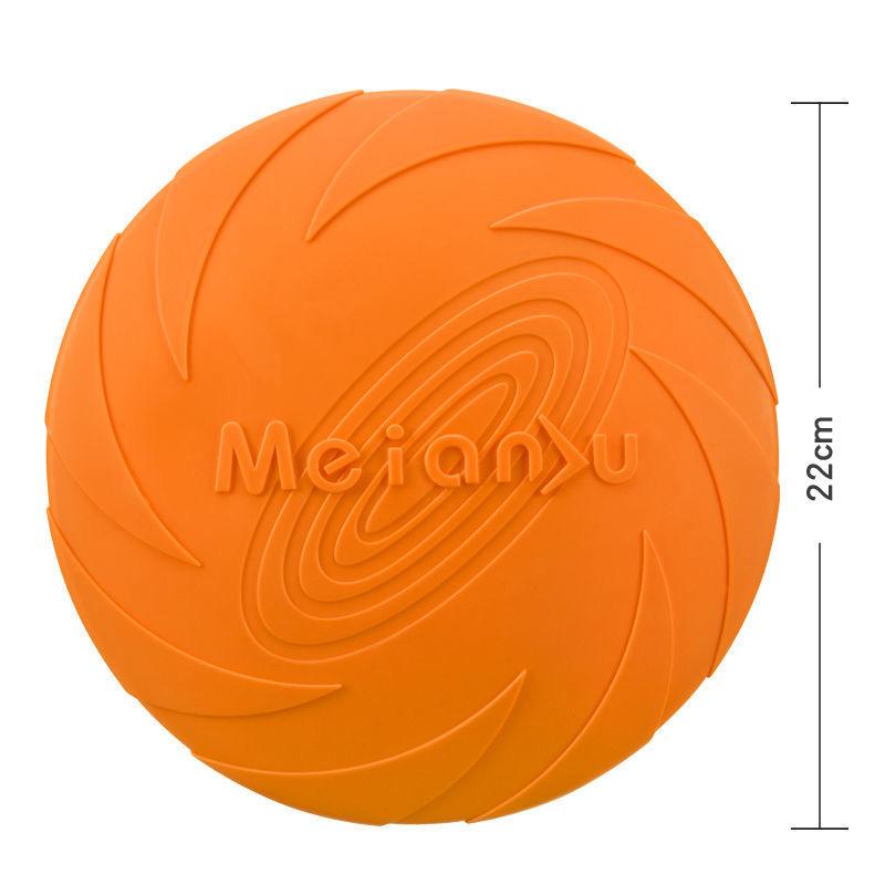 Fashionable Pet Dog Frisbee Pet Toy Frisbee Dog Silicone Resistant Frisbee Floating Training Throwing Toy