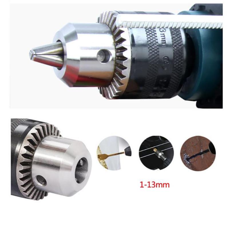 Full Impact Drill Electric Drill Set Electric Screwdriver Plug-in Motor for Drilling Cutting and Polishing