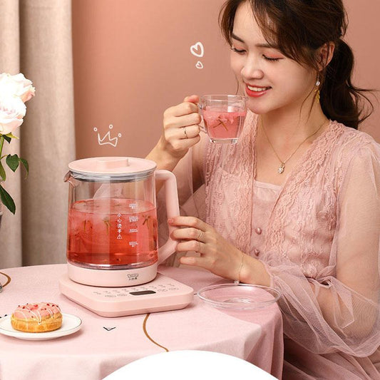 Office Automatic Glass Tea Maker Household Multifunctional Kettle Decocting Flower Teapot