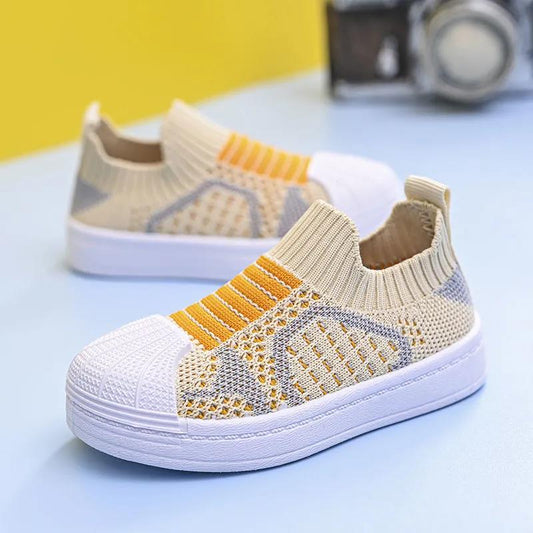 Children's Mesh Breathable Sneakers Summer Boots Boys and Girls Soft Sole