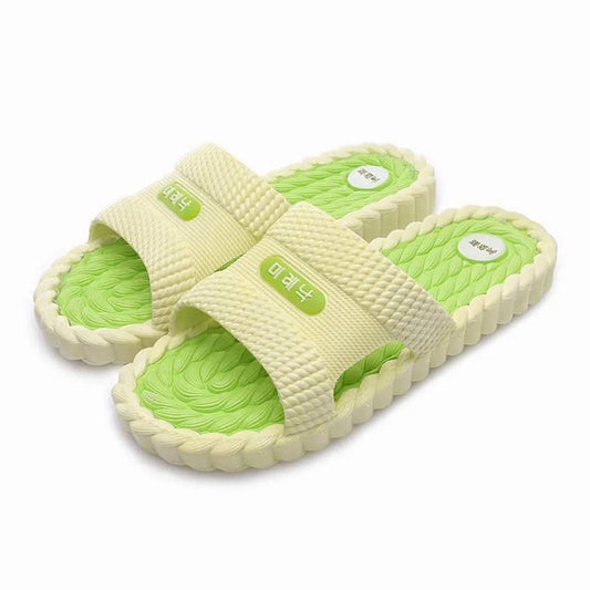 Summer Bathroom Bath Non-slip Men's and Women's Indoor Thick-soled Home Slippers Sandals and Slippers