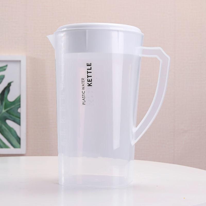 Cold Kettle Glass Kettle High Temperature Resistant Cold Water Cup Household Teapot Cool White Water Bottle Set Large Capacity