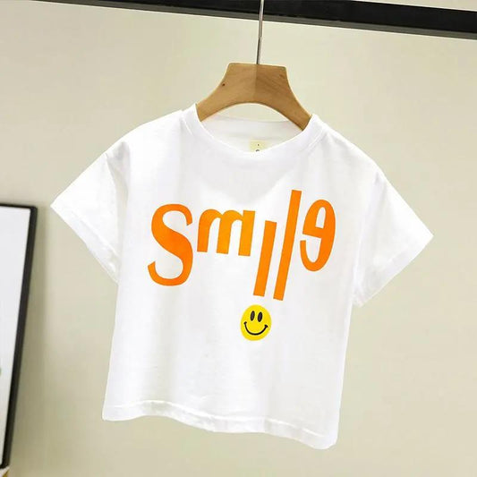 Boy's Summer Clothes Fashionable and Handsome Short-sleeved Baby Version of The Trend Boy Tide Brand Children's Suit