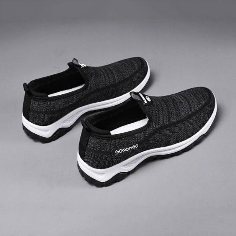 Men Shoes Casual Sports Shoes Light Weight Running Shoes Mesh Driving Shoes Breathable Sneakers