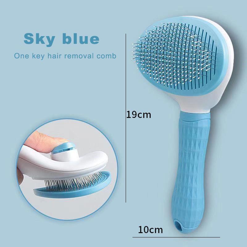 Dog Hair Removal Comb Cat Comb Pet Hair Cleaner Pet Supplies