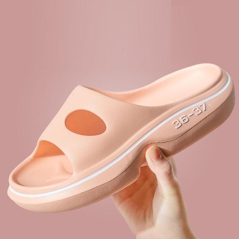 EVA Slippers Women Line Soft and Light Trend Outdoor Beach Slippers Home Bathroom Anti-slip Earthquake Couple Slippers