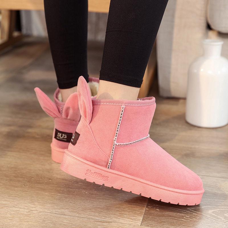 Cold protection Non-slip shoes Keep warm Cotton shoes Outdoor Casual shoes Woman shoes Winter